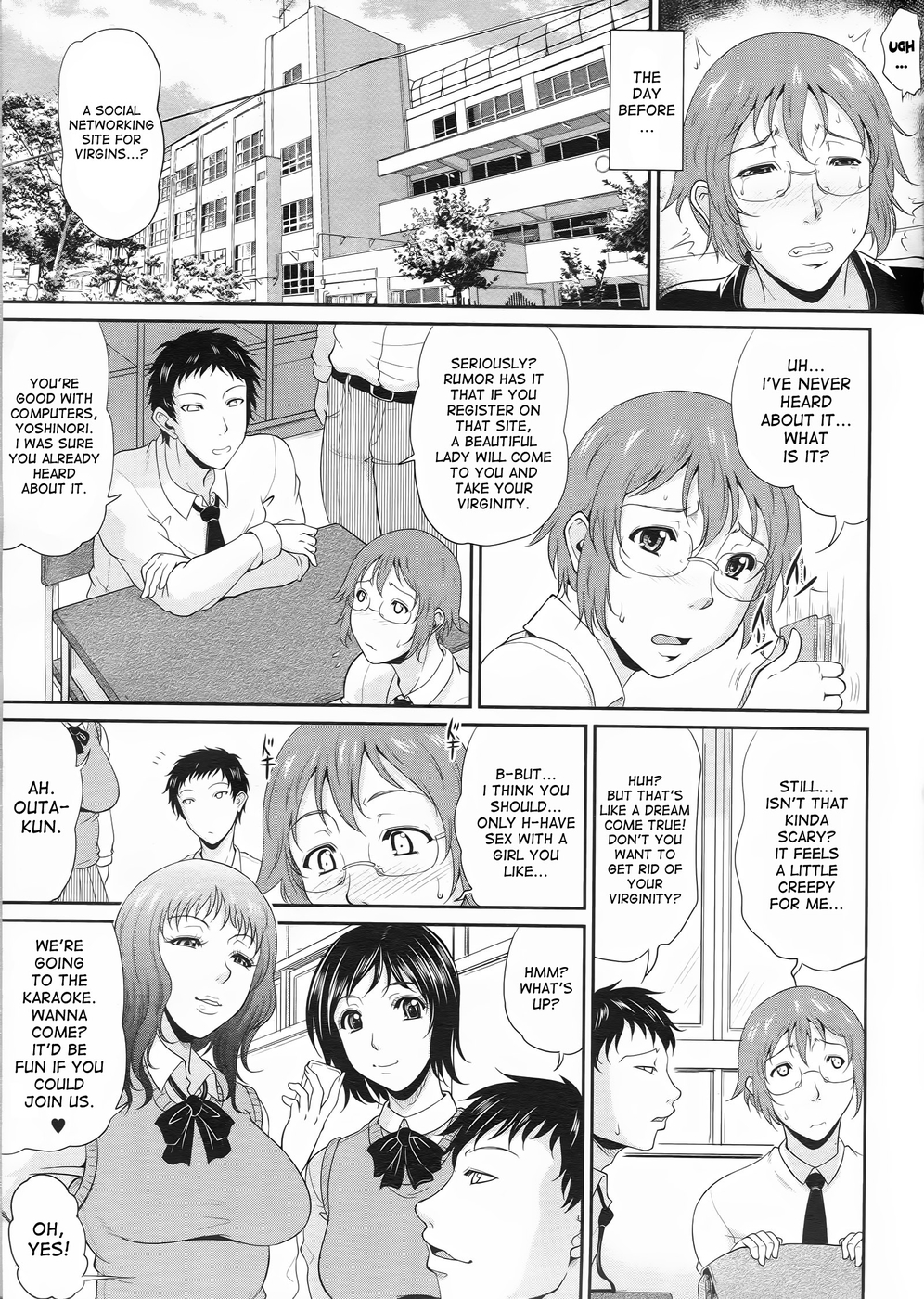 Hentai Manga Comic-Enjo Kosai-Chapter 1-3